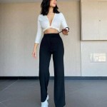 Turkish ripped cotton pant