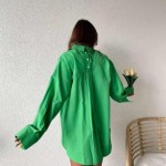 Green long sleeve shirt