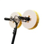 Cleaning Machinet Solar Panel Double Head