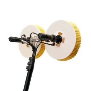 Cleaning Machinet Solar Panel Double Head