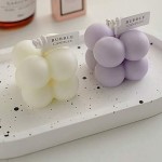 Air bubble scented candle