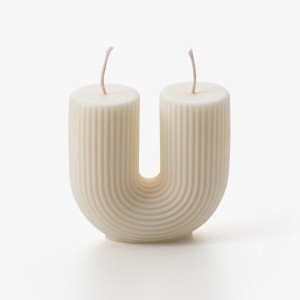 U Shape Handmade Scented Candle