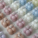 Air bubble scented candle