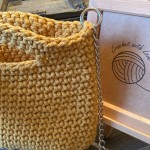 Hollow Out Design Crochet Bag