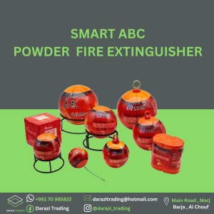 Smart ABC Powder Fire Extinguisher 1.3kg