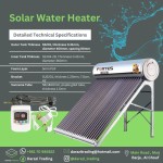 Solar Water Heater 200 litres