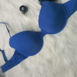 Blue motion bra