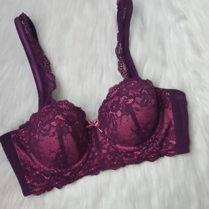 Hunkemõller Diva Non-Padded Underwired Bra - Purple