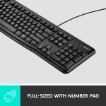Logitech MK120 Wired Keyboard And Mouse Combo
