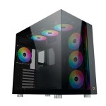 XIGMATEK AQUA ULTRA ATX 7*FANS BLACK CASE