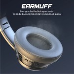 KISONLI A8 BLUETOOTH TYPE-C AUX RGB HEADSET