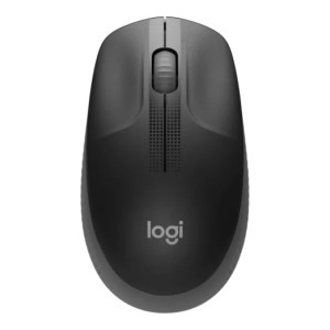 Logitech M190 Full-Size Wireless Mouse – Black | 910-005905