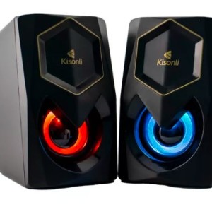 KISONLI L-1020 2PCS SMALL USB MUSIC MOBILE SPEAKER