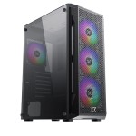 Xigmatek Gaming X Mid Tower Case With 4 X RGB Fans