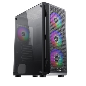 Xigmatek Gaming X Mid Tower Case With 4 X RGB Fans