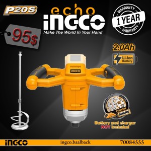 PAINT MIXER LITHIUM 20AH INGCO
