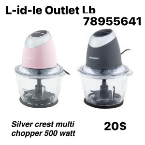 Silver crest multi chopper 500 watt