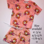 KIDS Cotton Short Sleeve Set