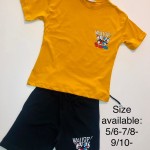 KIDS  Cotton Short Sleeve Set