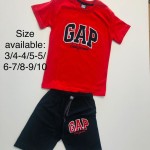 KIDS Cotton Short Sleeve Set