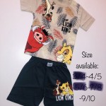 KIDS Cotton Short Sleeve Set
